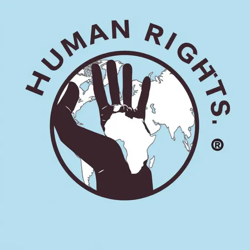 Logo de los Derechos Humanos Representa el Movimiento de Justicia Global