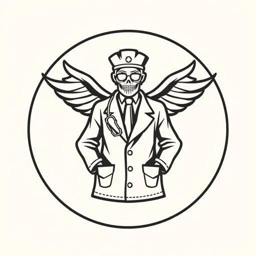 Logo del Doctor: Emblema de Profesionista Médico