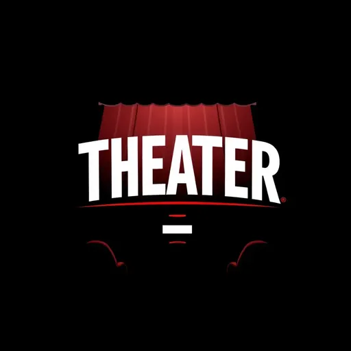 Logo del Teatro: Representación icónica de la expresión creativa y el entretenimiento.