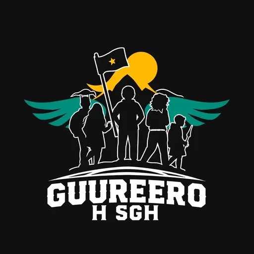 Logo oficial del estudiante de la escuela secundaria Guerrero.