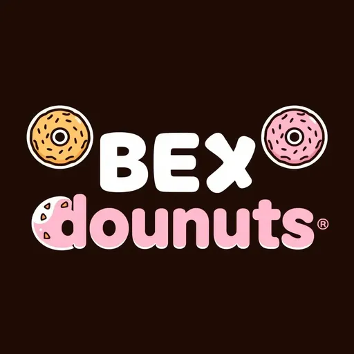 Logos Doughnut: Conceptos de Marcas Únicas