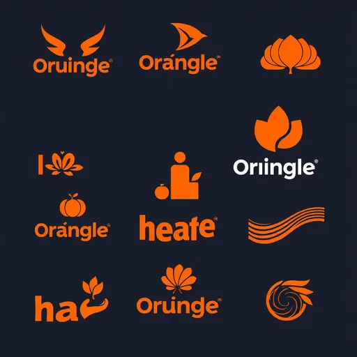 Logos Naranja: Identidad de Marca Única