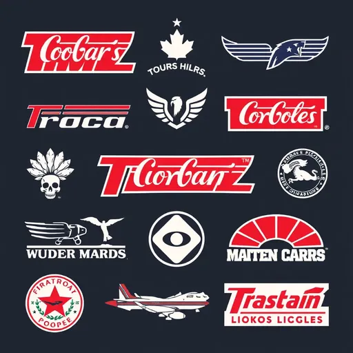 Logos Rojos Encontrados en Varios Lugares