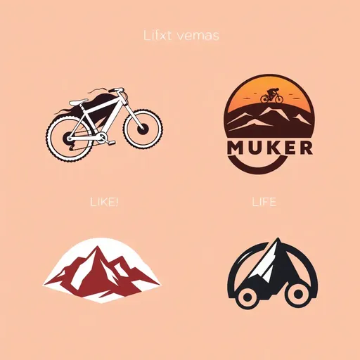 Logos de Bicicletas de Montaña: Presentación de Aventuras Off-Road