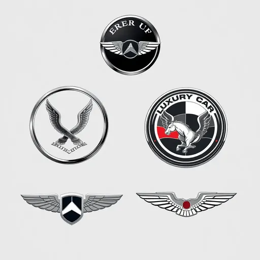 Logos de Coches de Lujo Mostran Estilo y Elegancia Únicos