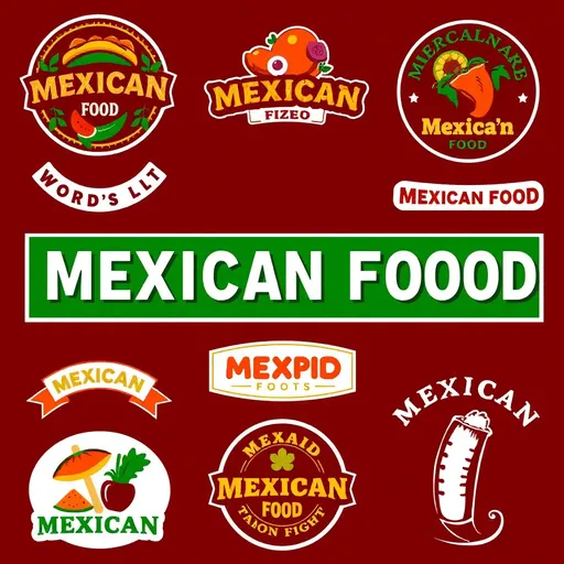 Logos de Comida Mexicana Unen en Delicia Culinaria