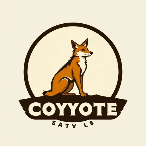 Logos de Coyote: Varios Ejemplos de Logos de Coyote