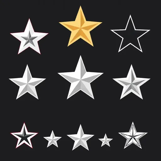 Logos de Estrella: Símbolos Iconicos Brillantes