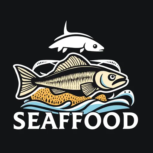 Logos de Mariscos Ilustrados