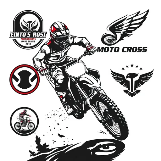 Logos de Motocross y Sus Diseños Únicos Explícitos