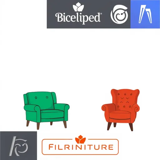 Logos de Muebles: Combinación de Muebles y Logos