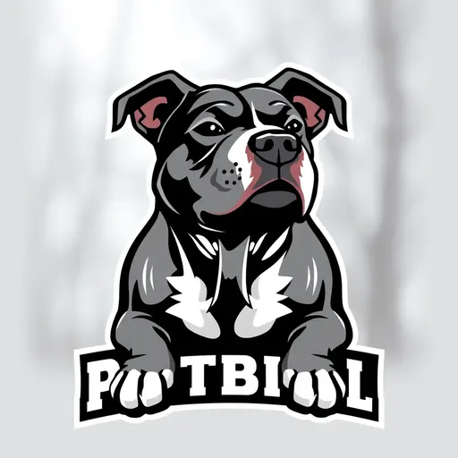 Logos de Perro Pitbull: Características Distintivas de la Raza Canina