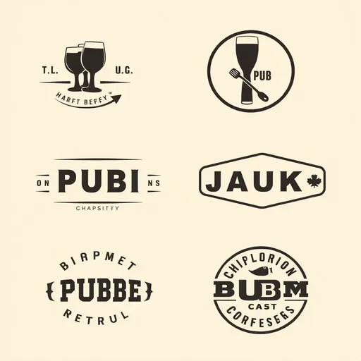 Logos de Pub Encontrados en Varios Lugares