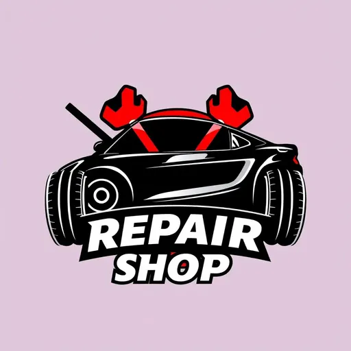 Logos de Taller de Reparación de Coches para Fines de Marcas