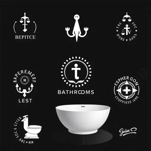 Logos de baño: Inspiración para un aspecto limpio