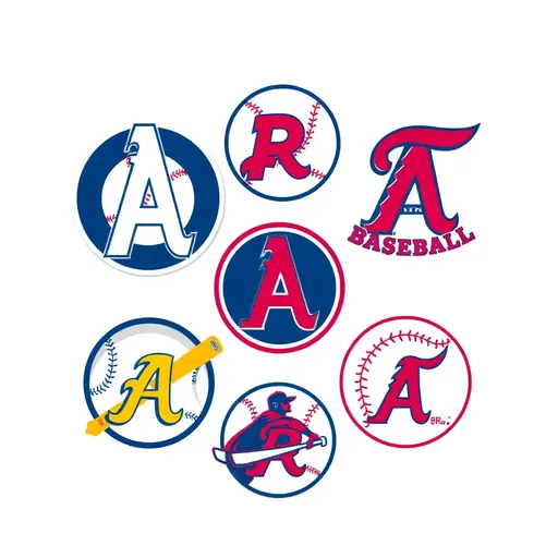 Logos de equipo de béisbol con diseños únicos