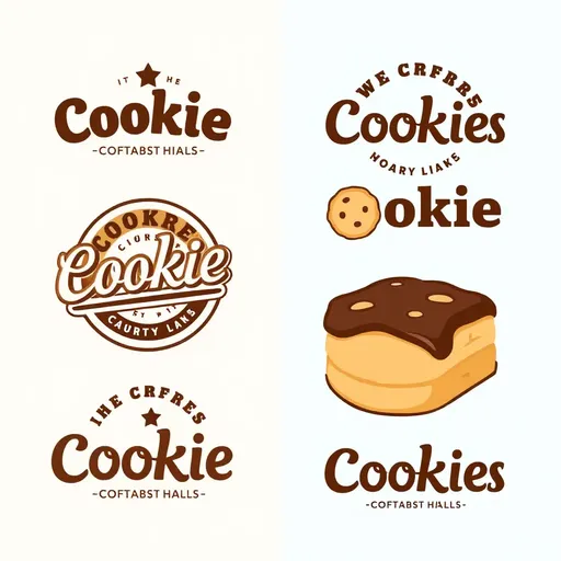 Logos de galletas utilizados para reconocimiento de marca en línea