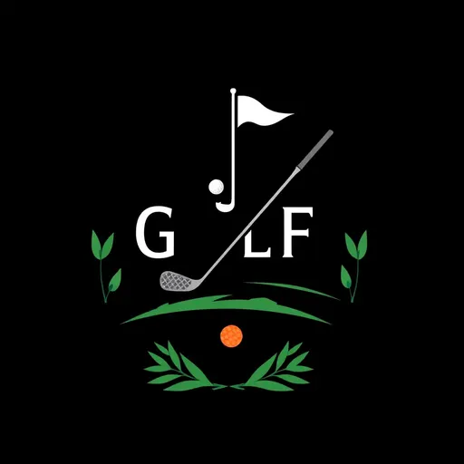 Logos de golf y representaciones significativas