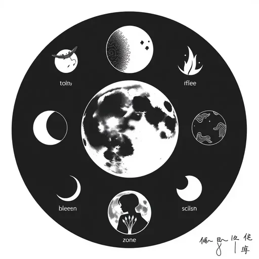 Logos de la Luna: Símbolo Antiguo de Poder y Misterio Lunar