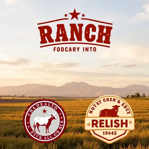 Logos de rancho: branding único para granjas de ganado y ranchos