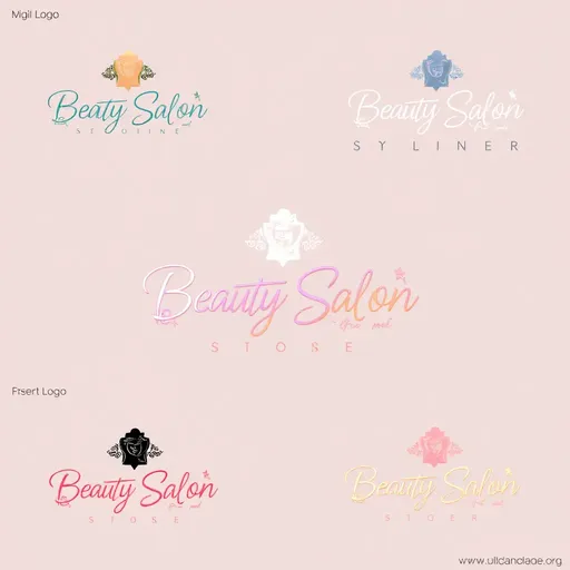 Logos para salones de belleza: soluciones de branding atractivas