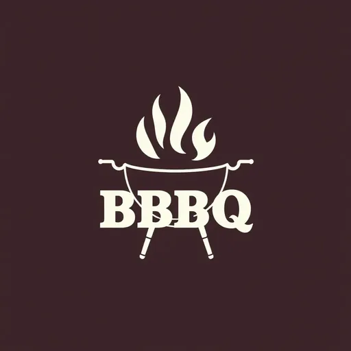 Logotipo BBQ Embroiderado en Uniforme de Chef