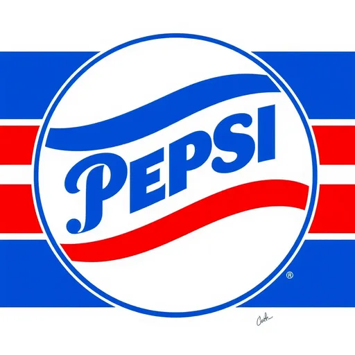 Logotipo Pepsi: símbolo bien conocido de la marca de bebida emblemática