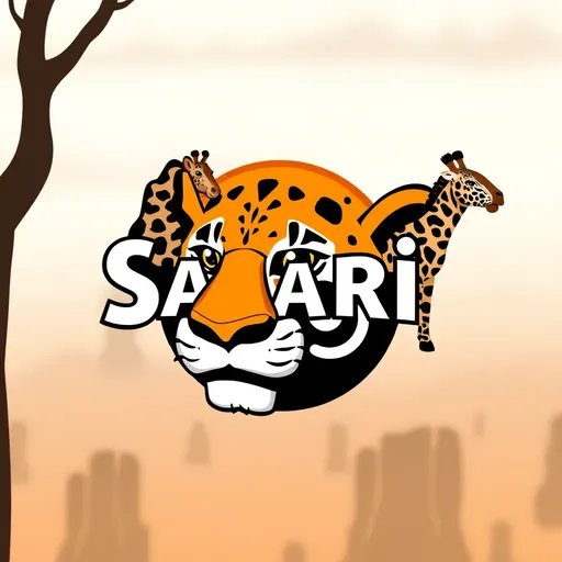 Logotipo Safari: Representación Iconica de Emoción y Descubrimiento