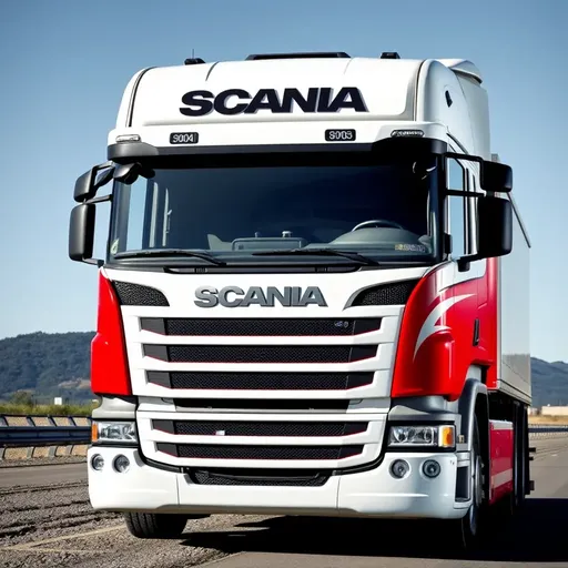 Logotipo Scania: Logotipo Scania Aparece en Vehículos Scania