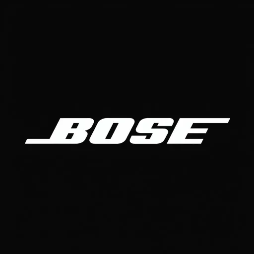 Logotipo de Bose: Identidad de Marcado de Tecnología de Sonido Iconica