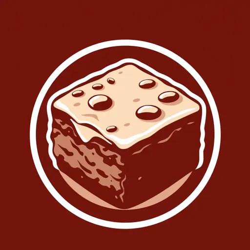 Logotipo de Brownie: Identidad de Marca Única y Atractiva