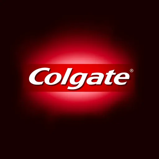 Logotipo de Colgate Representa la Marca Iconica de Pasta de Dientes