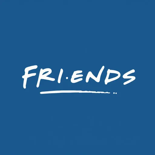 Logotipo de Friends: emblema de relaciones cercanas y vínculos