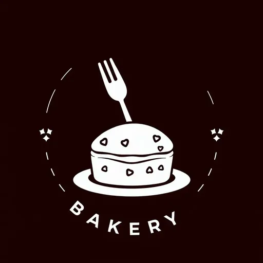 Logotipo de Panadería: Concepto de Diseño Simple y Dulce