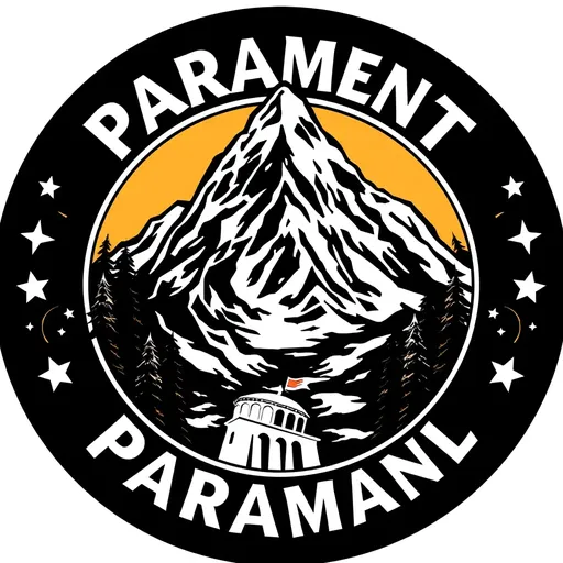 Logotipo de Paramount: El emblema de marca distinto de Paramount.