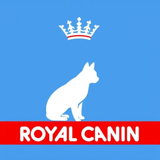 Logotipo de Royal Canin: icono de productos de nutrición para mascotas premium