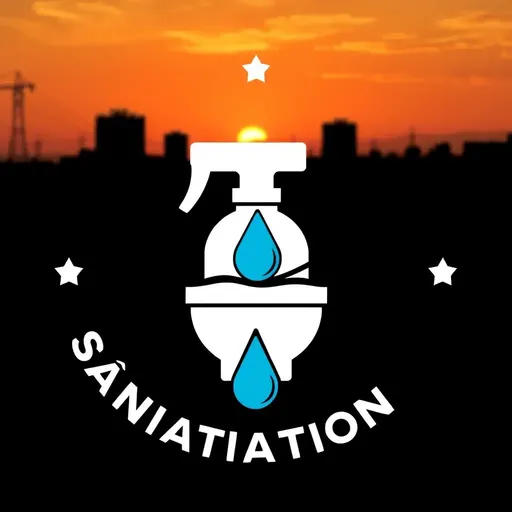 Logotipo de Sanidad: Fomentando limpieza y conciencia ambiental