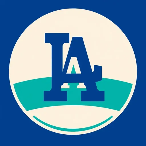 Logotipo de los Dodgers es un Emblema Deportivo Icono