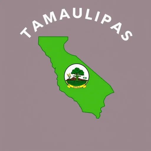 Logotipo del Estado de Tamaulipas reconocido oficialmente como emblema