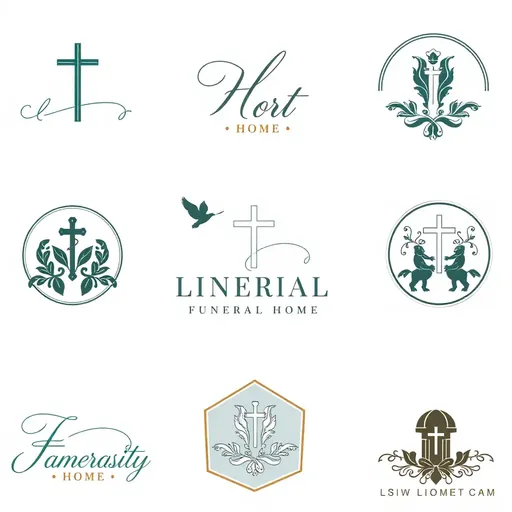 Logotipos de Casa de Funeral: Símbolos que Representan el Dolor y el Adiós