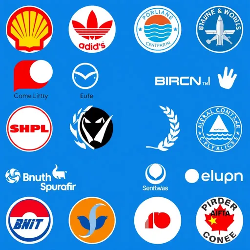 Logotipos de Marca Reconocidos en Efectividad Publicitaria