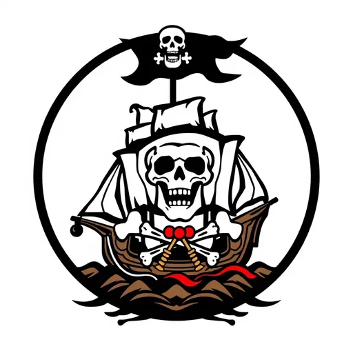 Logotipos de Pirata Desvelan Sus Símbolos Misteriosos