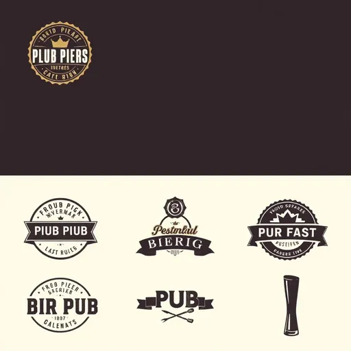 Logotipos de Pub para Reconocimiento de Marca