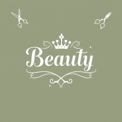 Logotipos de Salón de Belleza Reflejan Imagen de Marca Única