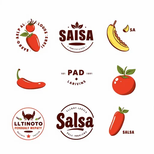 Logotipos de Salsa: Identidad Visual Única de la Marca