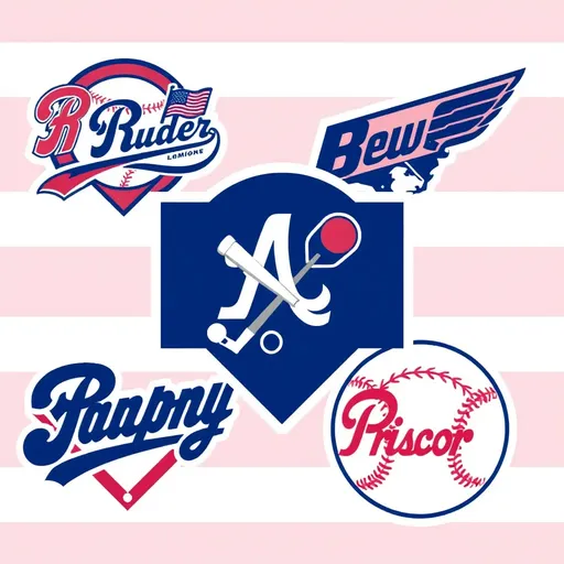 Logotipos de béisbol y sus diseños únicos