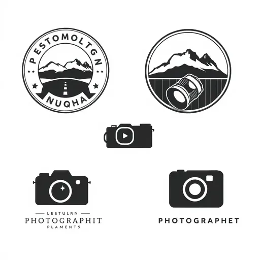 Logotipos de fotógrafos definen la identidad de un artista visual