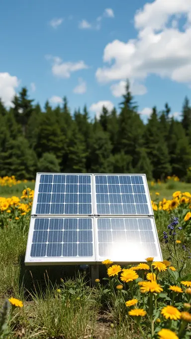 Paneles Solares Pequeños para Generación de Energía en el Hogar