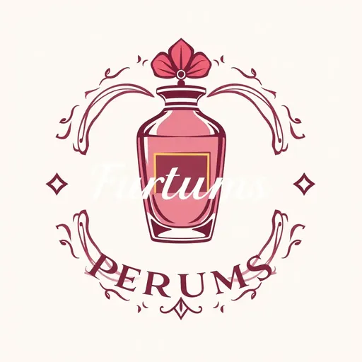 Perfumes Logos para reconocimiento de marca de fragancia