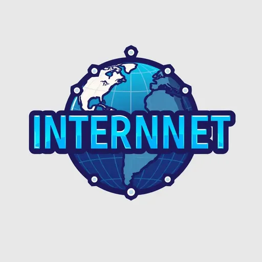 Se discute el significado y la significación del logotipo de Internet.